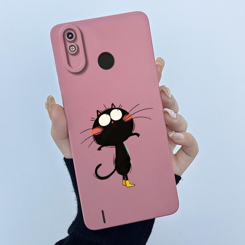 For Tecno Spark 4 Lite KC8S / Pop 3 Plus Casing Spark4 Lite Silicone Phone Case Sweet Printing Shell Lovely Painted Back Cover