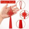 5pcs Chinese Knot, Chinese New Year Hanging Decoration,Chinese Knot Tassel Ear Suitable for family parties,events,New Year gifts
