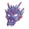 Halloween Dragon Mask PU Foaming 3D Animal Dragon Mask Halloween Carnival Party Cosplay Dragon Scary Mask Monster Mask