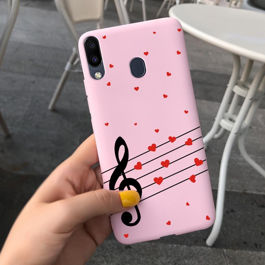 Cute Cartoon Cover For Samsung Galaxy M20 Phone Case For Samsung M20 2019 Soft Cover for Samsung Galaxy M20 M 20 SM-M205F Bumper