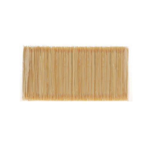 Desirable Bamboo Toothpicks, 400 count, Double-sided, Extra Fine Tip, Double-sided, Bamboo Toothpicks