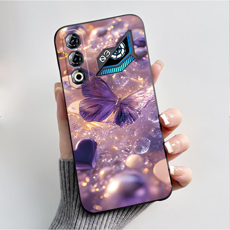 For ZTE Nubia Neo 3 Neo3 GT 5G Case Z2465N Shockproof Silicone TPU Butterfly Flower Back Cover For Nubia Neo 3GT Soft Phone Case