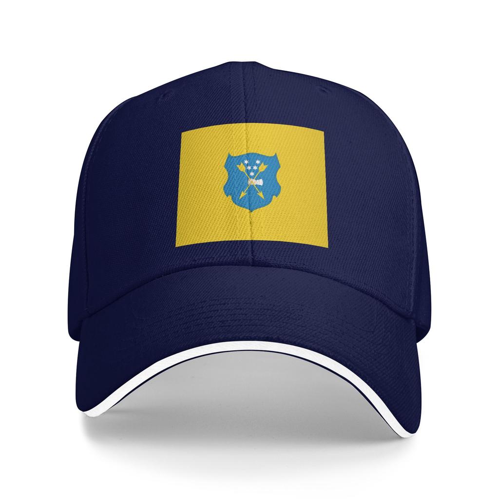 Baseball Cap Coat Of Arms Ukraine Merchandise Trucker Hat Cossack Regiment Cap Vintage Formal Travel Adjustable Fit Snapback Cap