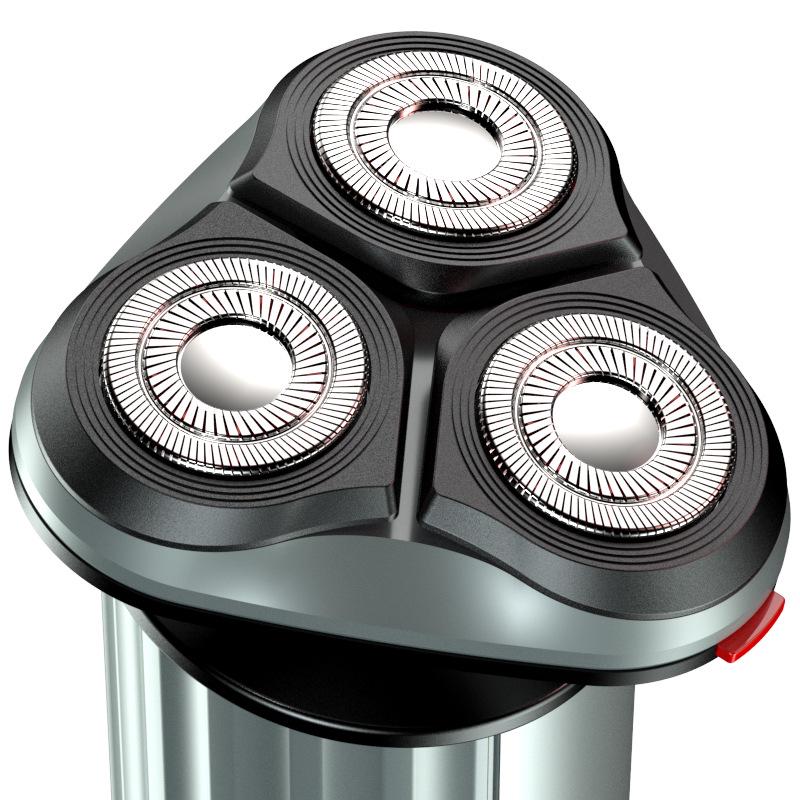 Portable Electric Shaver with LED Display & Fast Charging
