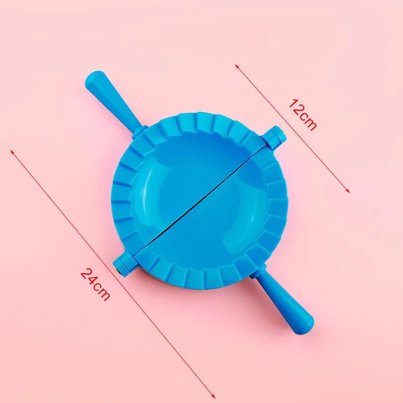 Plastic Dumplings Maker Mold Hand Dough Press Dumpling Clip DIY Ravioli Pie Mould Maker Kitchen Pastry Tools Cooking Accessories