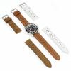 Vintage Breathable Porous Strap 18mm 19mm 20mm 21mm Genuine Leather Watchband Quick Release Replacement Belt Wrist Band for Men