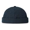Clape Roll Checkered Brimless Watch Fashionable Cap, Pattern, Fisherman's Cap, Hat, Stylish, Round, Lightweight, Unisex, Outdoor, Cap, Unique, Men's
