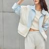 Anta Life Series SS22 Color Block Windbreaker Jacket Women Jacket Cloud-Blue 162238609-1