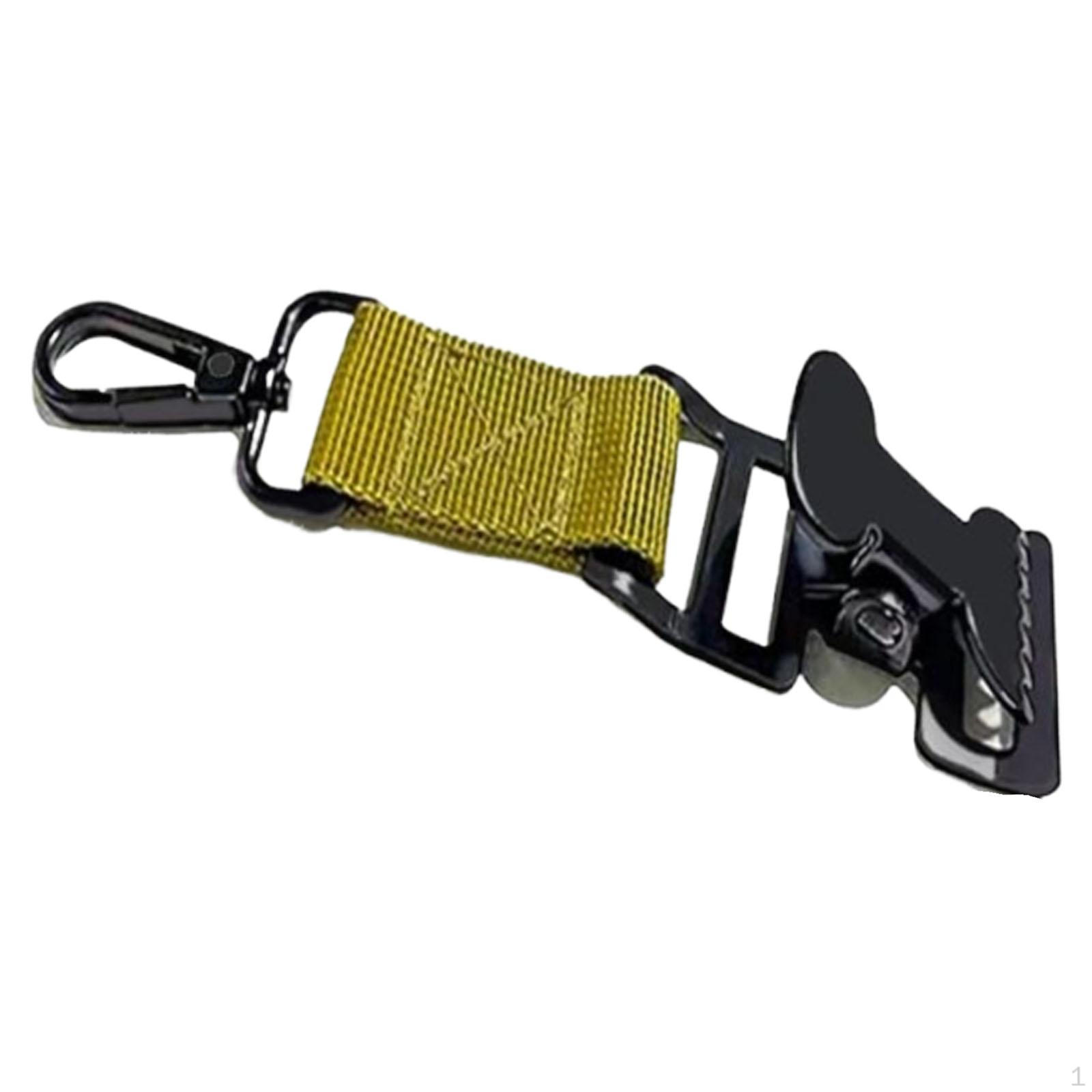 

Firefighter Golf for Equipment Attachment Heavy Duty Nylon Strap Yellow
