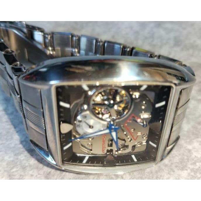 Used Orient Star Retro Future Car Model Working Back Skelton Automatic Winding Working