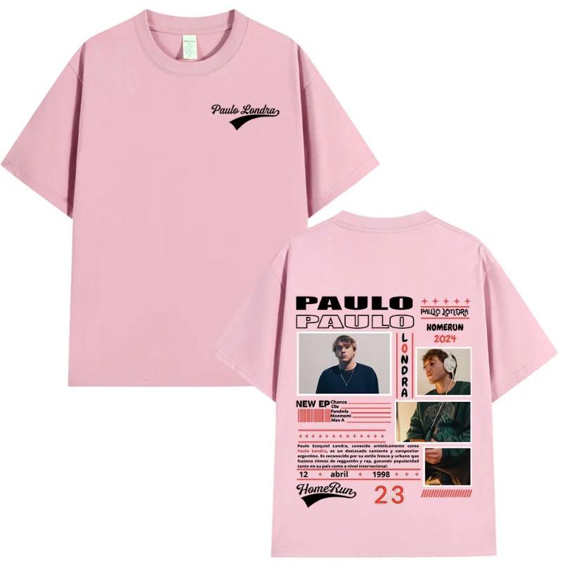 Rapper MENS REA NIRO Album 2026 T Shirt Men's Retro High Quality Cotton T-shirt Hip Hop Loose Short Sleeve T-shirts
