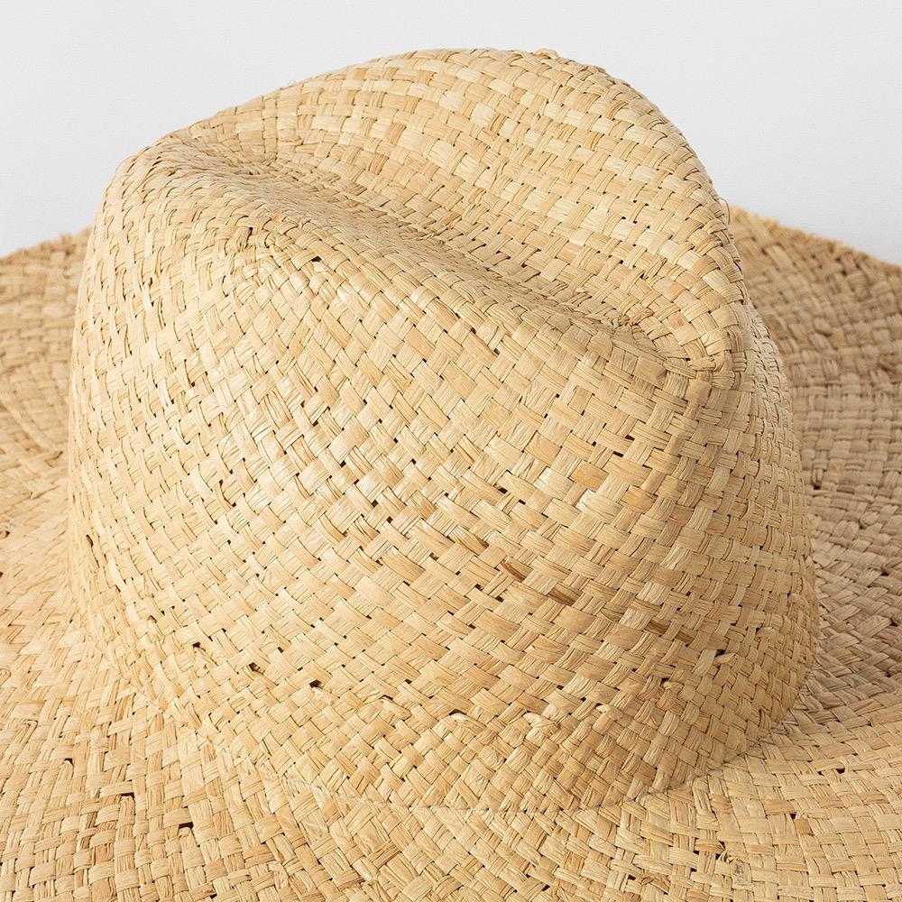 Spring Natural Solid color Raffia Jazz Millinery Summer Straw Wide Brim Panama Cap Kentucky Derby Sun Hat