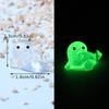 Luminous Seal Marine Animal Ornament Mini Glow Animal Pendant Micro Fish Tank Decoration Landscape Craft Desktop Decoration