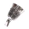 New Men'S Motorcycle Wind Retro Punk Hip Hop Rock Wings Motorcycle Character Bell Pendant Necklace