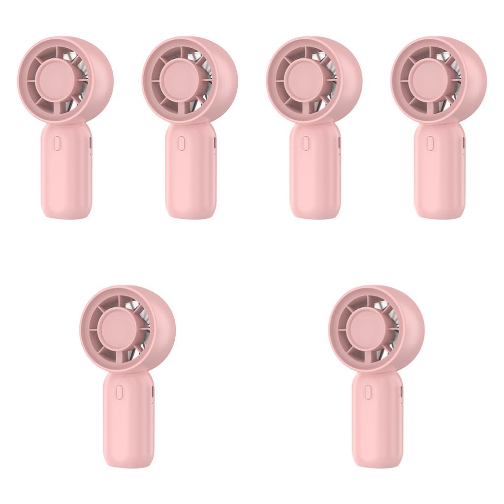 Portable Handheld Fan USB Rechargeable Mini Pocket Personal Cooling Fan 3 Speed for Travel Outdoor Home Office Concert Sports