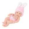 7in Life Like Reborns Toy Dolls Figure Interactive Soft Baby Dolls that Looks Real with Changeable Clothes
