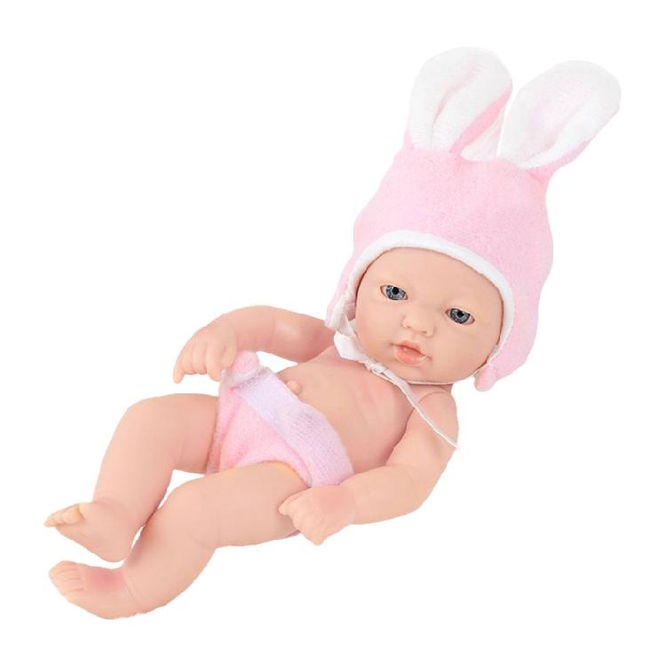 7in Life Like Reborns Toy Dolls Figure Interactive Soft Baby Dolls that Looks Real with Changeable Clothes