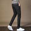 Summer New Korean Version of The Young Men's Trousers Fashion Men's Elastic Casual Trousers Slim Small Straight Trousers