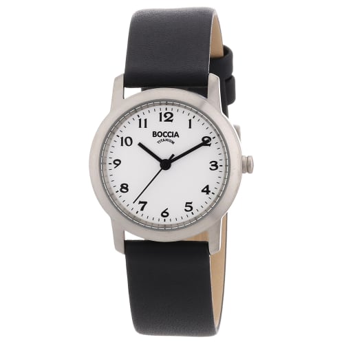 Boccia Titanium Watch 3291-01 Women's Black