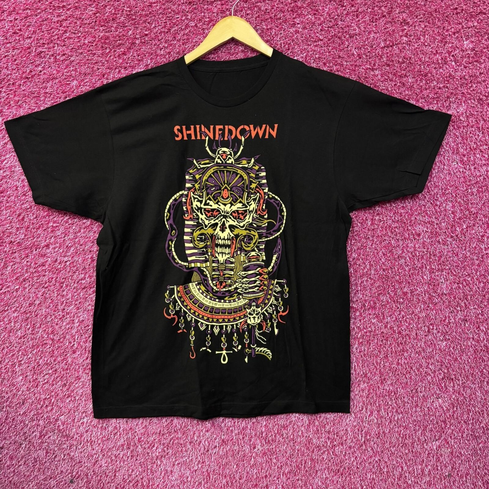 Shine Down Planet Zero Black T-Shirt 4XL