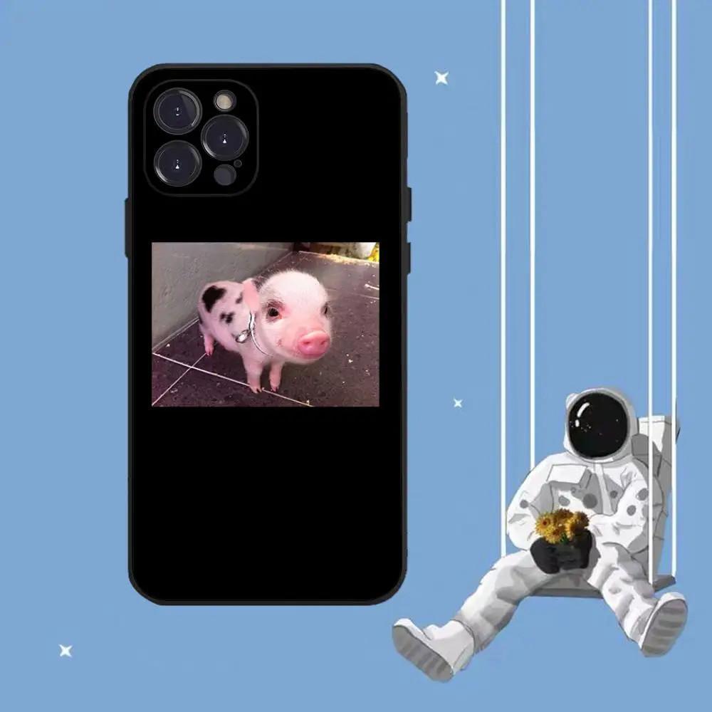 Husă Telefon Mobil Iphone15, Husă Telefon Mobil Drăguță cu Purceluș, Pictată Anti-Cădere Pentru Husă Telefon Mobil Anti-Cădere.