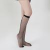 Fishnet socks, mid-calf solid color socks for women, anti-snagging, popular online pressure slimming socks jk Socks5006
