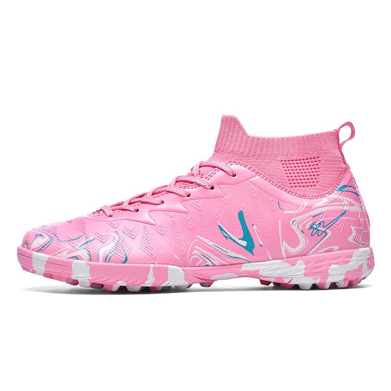 35-45 Unisex Football Boots Rubber Soft Sole Short Nail Artificial Turf Youth Children Football Shoes Boys Soccer Shoes