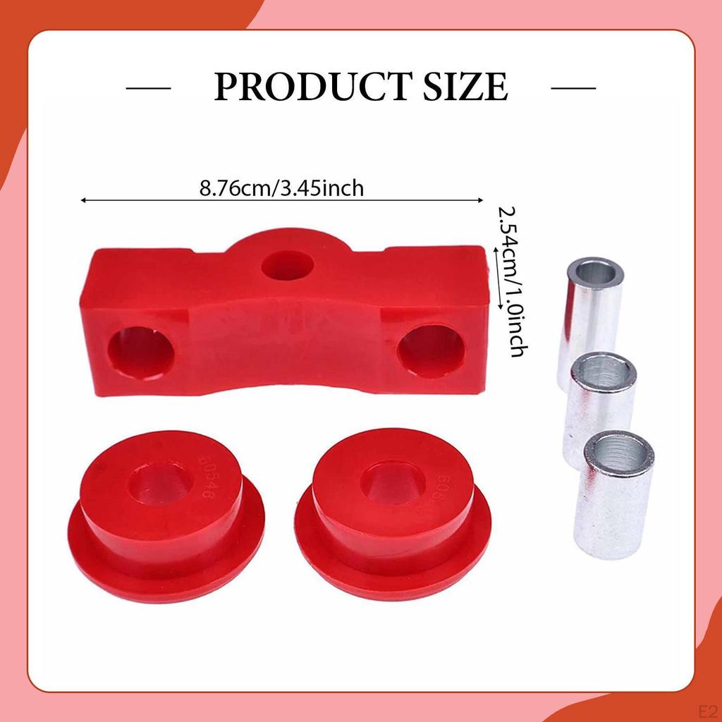 8-1602 Shifter Stabilizer Bushing Kit,Replacement,Bushings for Crx 1.5L/1.6L Sohc 16 Valve L4 Engine