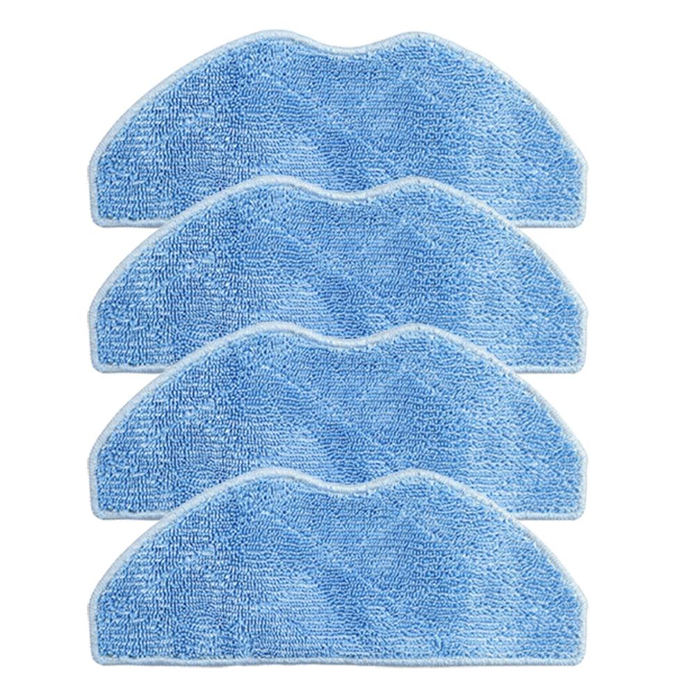 Robot Vacuum Cleaner Microfiber Cloths Spare Parts For 360 S8 / S8 Plus