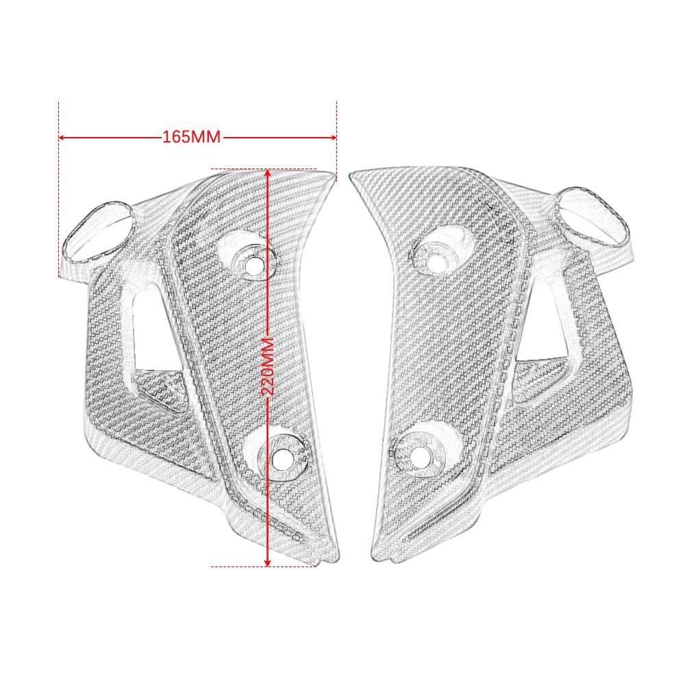 For YAMAHA FZ07 MT07 FZ 07 2021-2024 motorcycle accessories turn signal side panel fairing ABScarbon fiber body decoration kit
