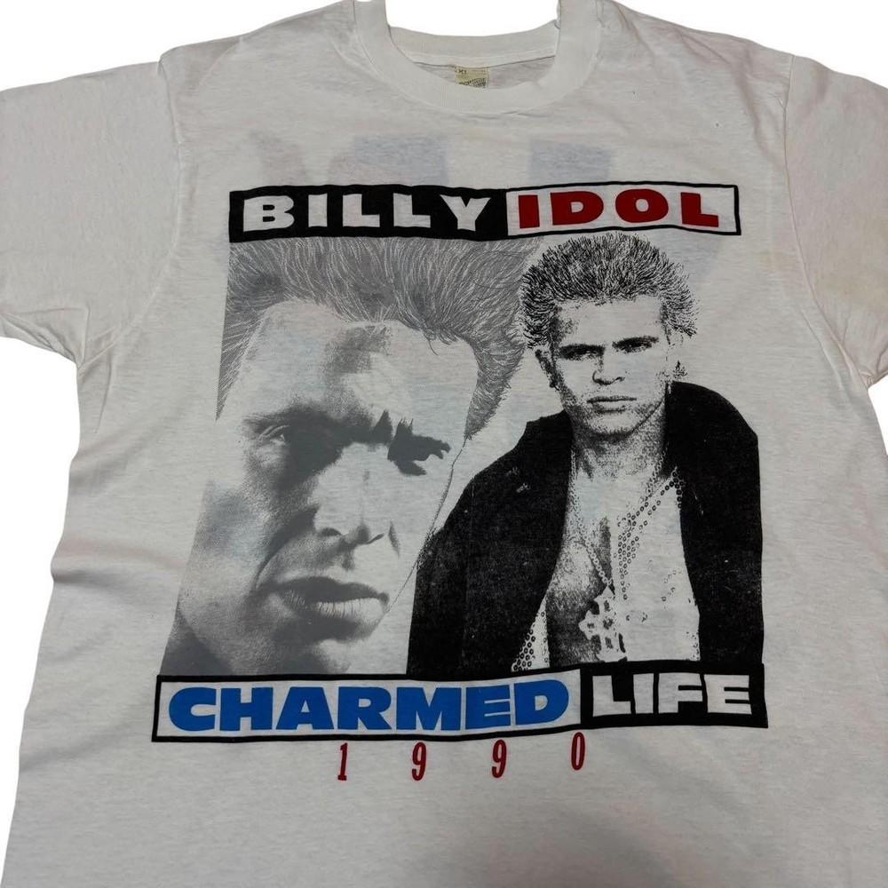 

Rare New CHARMED LIFE Billy Idol Cotton White S-5XL Shirt FF143 Unisex T-Shirt M