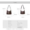 Simple And Large-Capacity Bag Women'S Autumn And Winter Fashion Chain One Shoulder Armpit Bag Retro Versatile Commuter Messenger Tote Bag