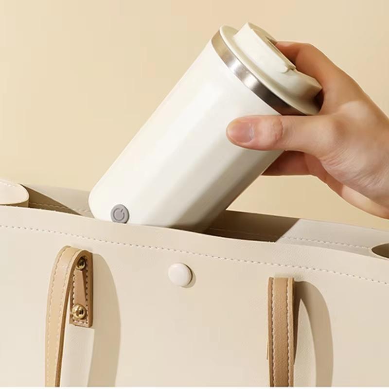 Cană automată de amestecare reîncărcabilă, cană leneșă portabilă magnetică electrică de rotație, cană de cafea, cană de proteine ​​​​pudră de amestecare