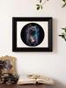 Non-Toxic Interstellar Wooden Puzzle Painted Black Cat Animal Wood Puzzles Round Shaped Jigsaw Puzzle Best Gift For Kid Funny Toy