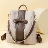 Fashion Temperament Women's Backpack Simple Bow Large Capacity Anti-theft Backpack Trendy Commuter To Work Shoulder Bag