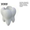 Decorative Storage Box Tooth Shape Toothbrush Holders for Bathrooms, Creative Pen Holder Desktop, Home Decor Small Organizer