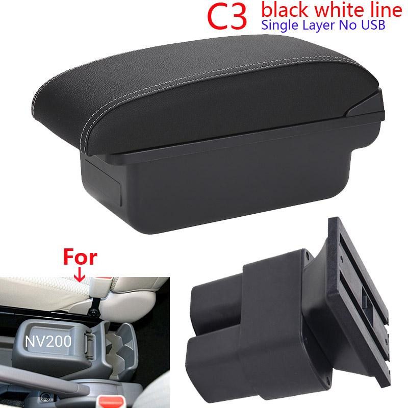 

Подлокотник для автомобиля Nissan NV200 evalia Armrest Box 2019 2011 2013 2014 2015 2016 Модернизированные детали Внутренний ящик для хранения Аксессуары