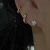 14k Basic Moissanite Earrings