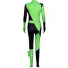 Women's Miss Go Theme Bodysuit Jumpsuit Cosplay Costume Shego Costume Halloween Female Dress Up