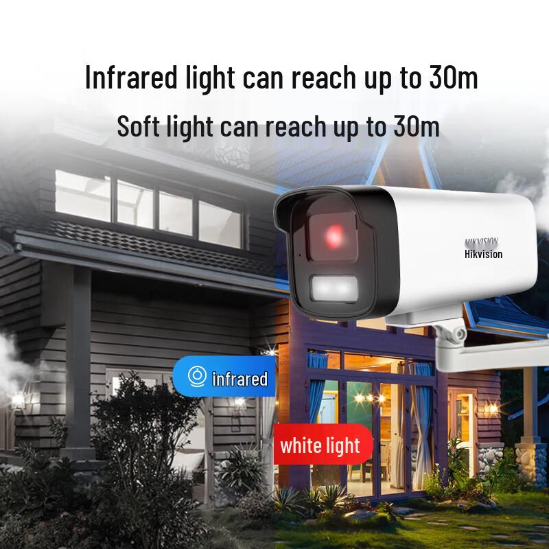 

HIKVISION 2MP Full-Color PoE Bullet IP Camera with Audio & Human Detection