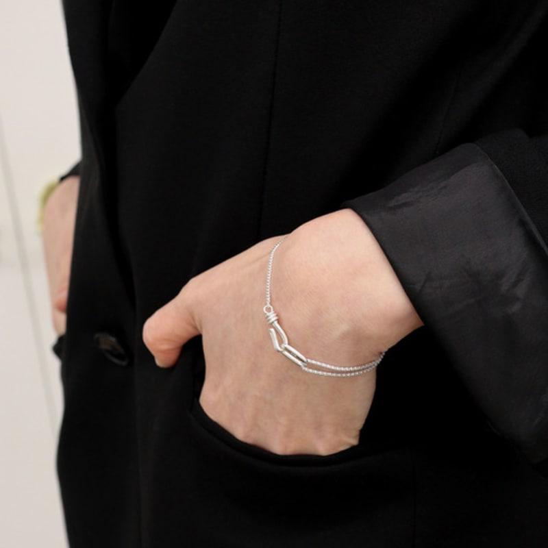 SUIOVE Double texture Bracelet