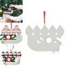 2020 Xmas Christmas Tree Hanging Ornaments With Diy Family Name Santa Pendants