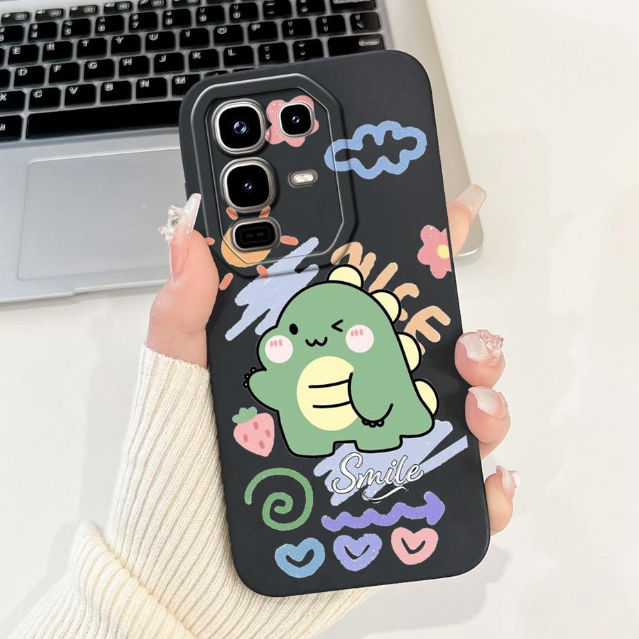 For Infinix Note 50 4G Case Note 50S X6870 Cute Cat Dinosaur Cartoon Cover Soft Silicone Case For Infinix Note 50 Pro Plus Shell