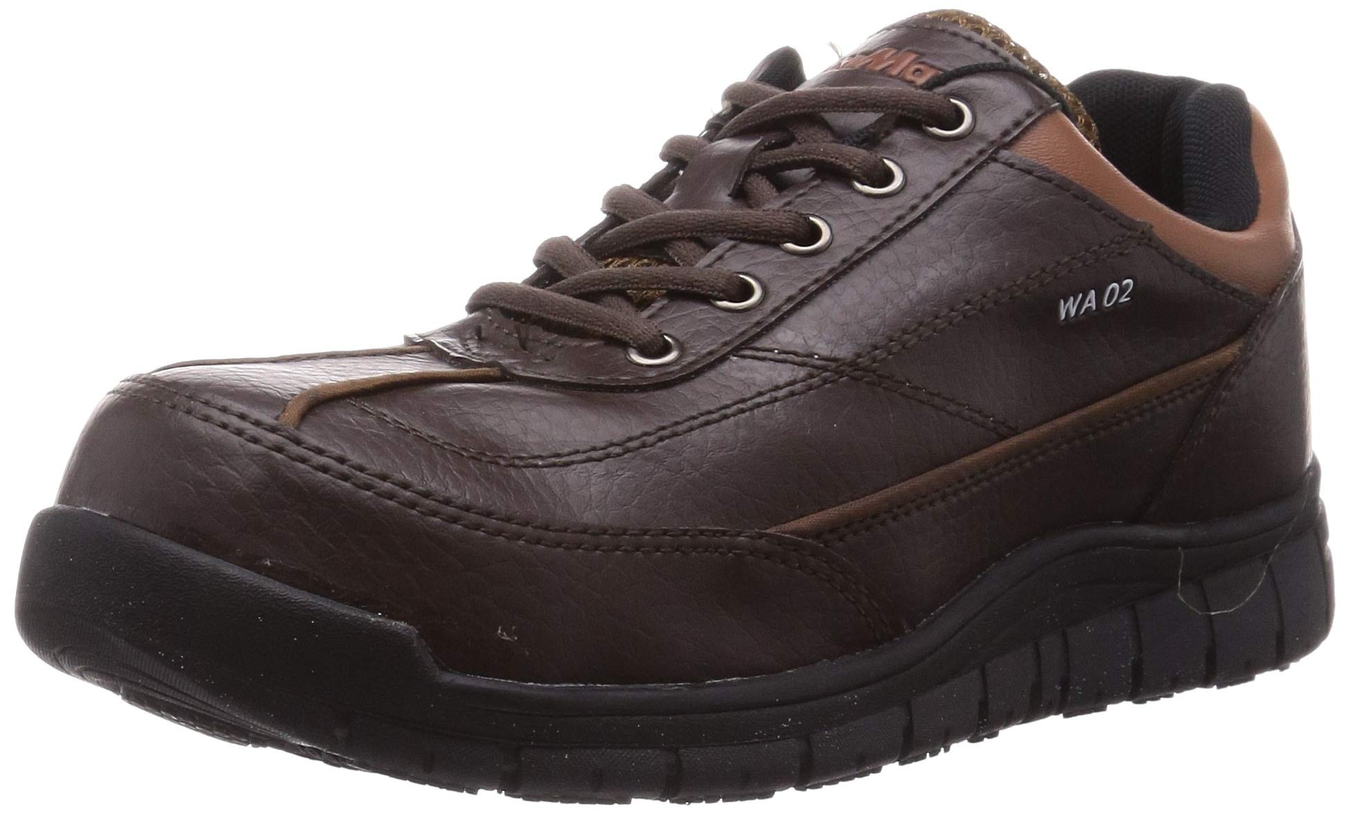 

Fukuyama Rubber WA02 Men s Safety Shoes, Brown, Size 24.5