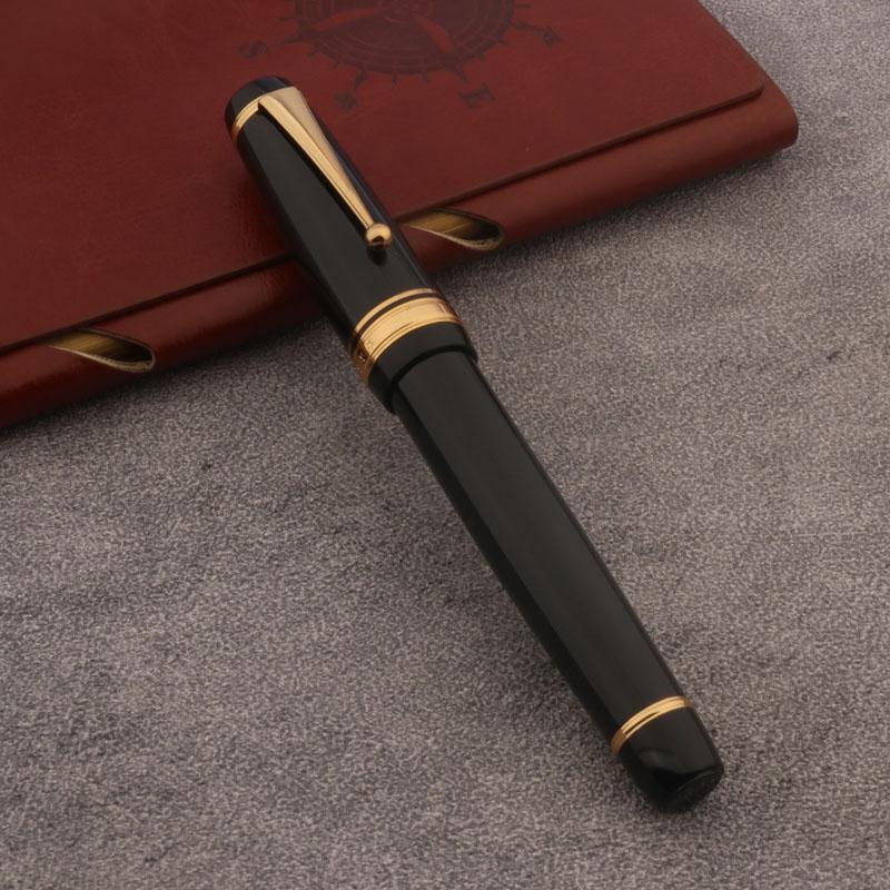 Metal X550 Fountain Pen Calligraphy green Golden 35MM Nib Business Office School Supplies Writing Pens