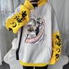 Kochou Shinobu Manga Hoodie Demon Slayer Print Sweatshirt For Men Women Streetwear Long Sleeve Fleece Hooded Clothing Tops