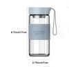480ml Glass Bottle Water Cup  Tea Maker Japanese Style Fashion Milk Drinking Bottle  High-Temperature Anti Scald Cover
