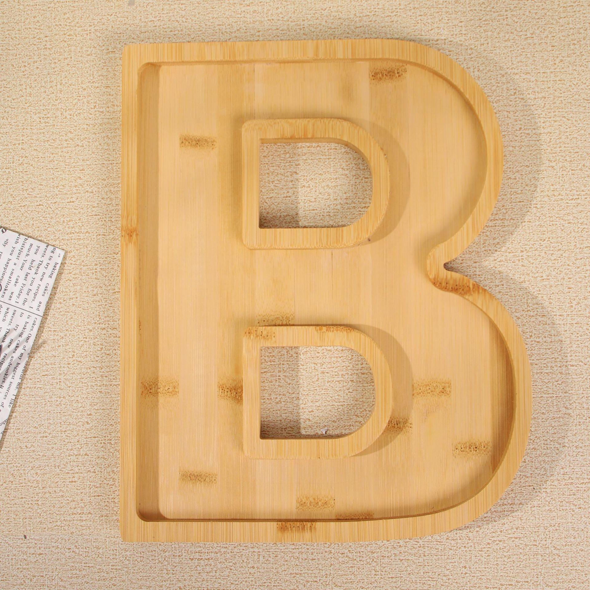 

Halloween Bamboo Letter Tray Set “BOO” – Wooden Party Platter For Snacks, Candy, Charcuterie & Holiday Decor