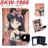 Sailor Moon Anime Print Vertikale Druckknopf-Geldbörse Luna Bunte Kartenhaltertasche Mini-Münzbörse 1 Stück