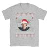 Heated Rivalry  T-Shirt Men All I Want for Christmas Is Ilya Rozanov  Cool 100% Cotton Tees Round Collar Short Sleeve T Shirts